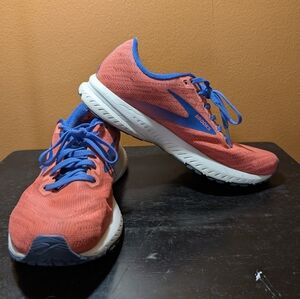 Brooks Launch 7 | Women's Size 9 | Coral Heat 🌅👟